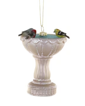 Bird Bath Ornament