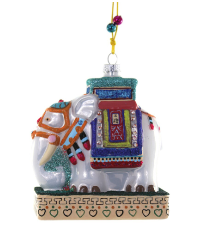 Elephant Stool Ornament