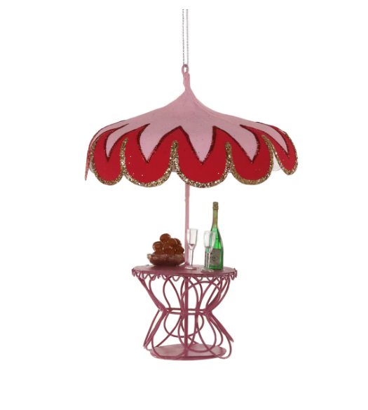 Poolside Brunch Ornament