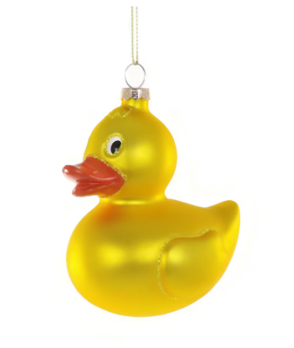 Classic Rubber Duck Ornament